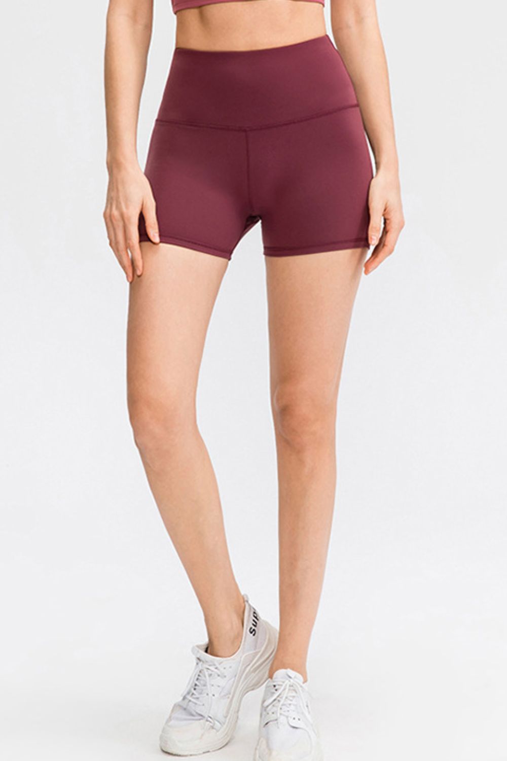 Pantalones cortos deportivos con cintura ancha