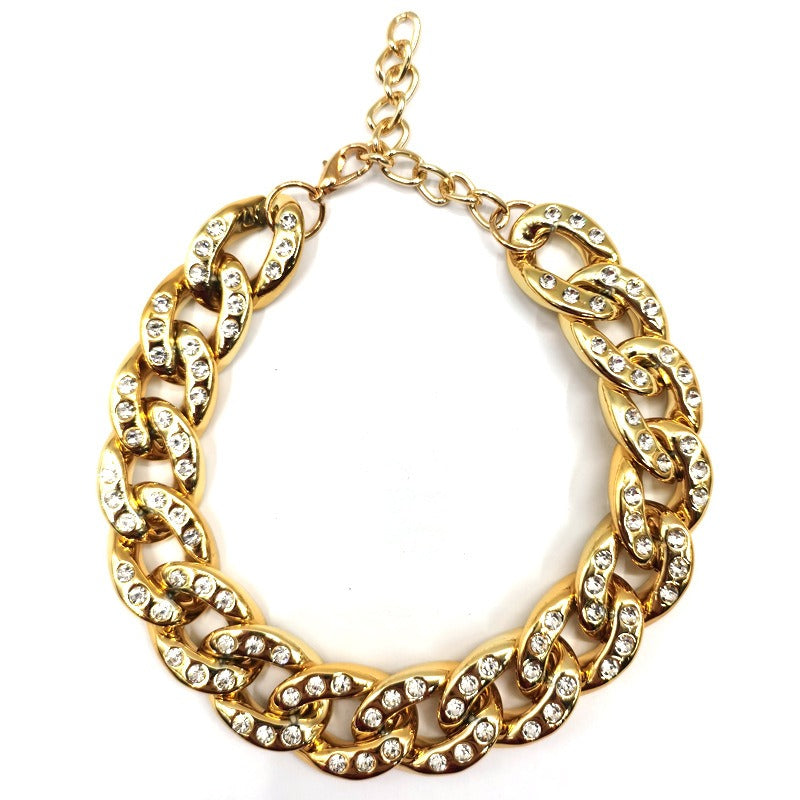 Rhinestone Pet Collar