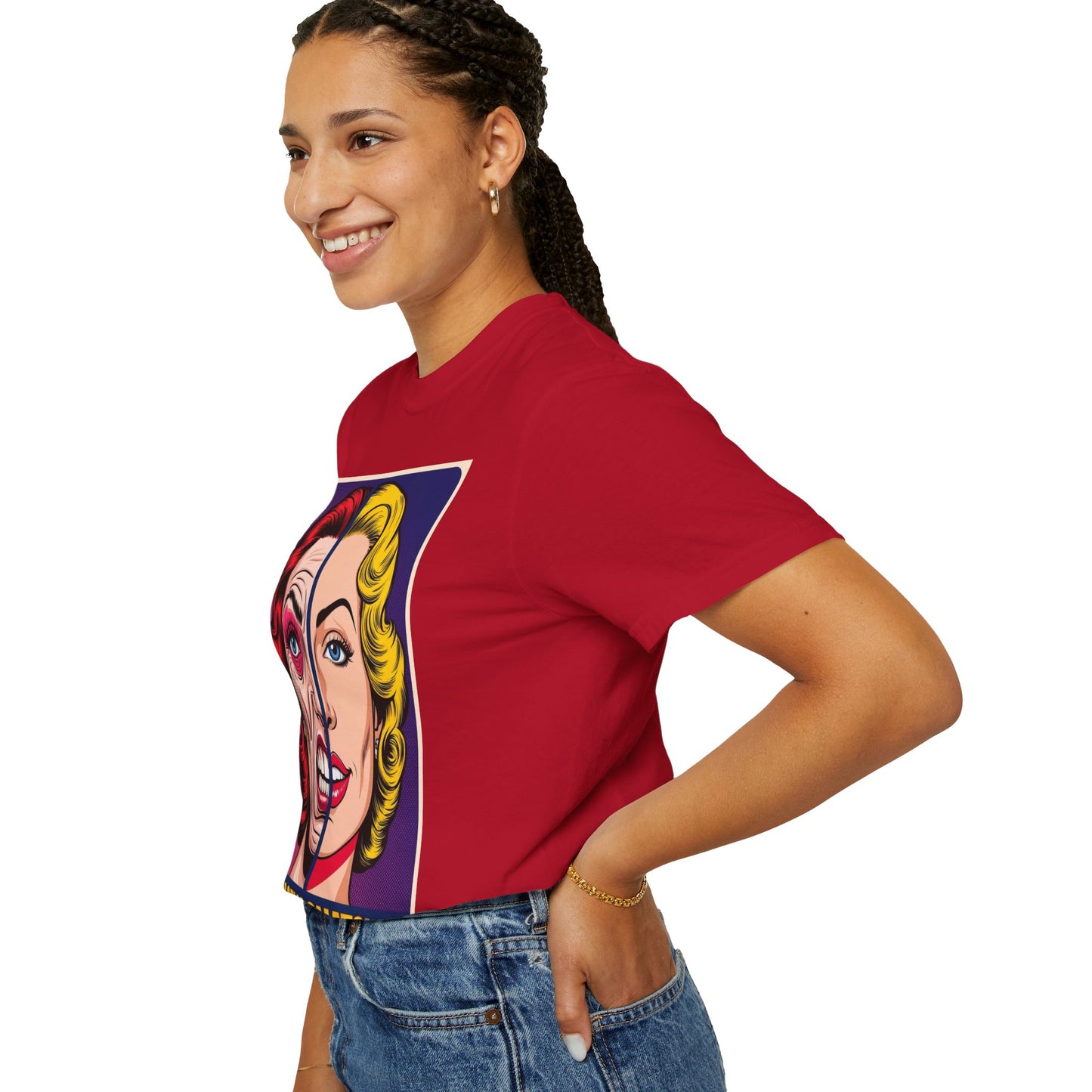 Savagely Snatched Split Face Winch T-shirt