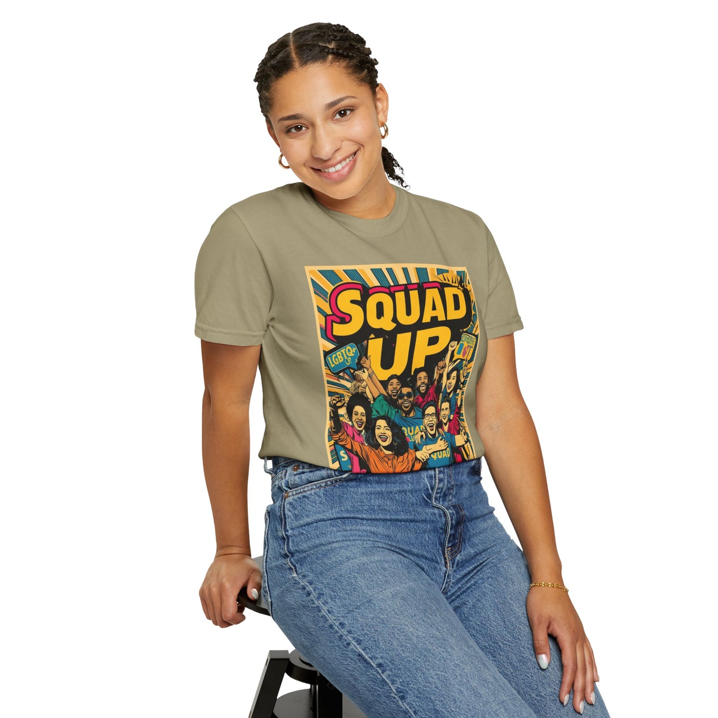 Squad Up T-Shirt - Savagely Snatched Design