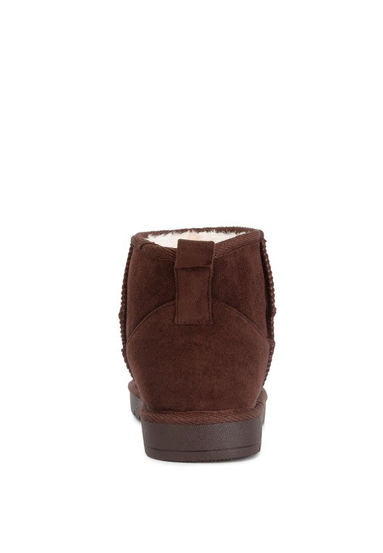 Botas de invierno planas hasta el tobillo de Vesper