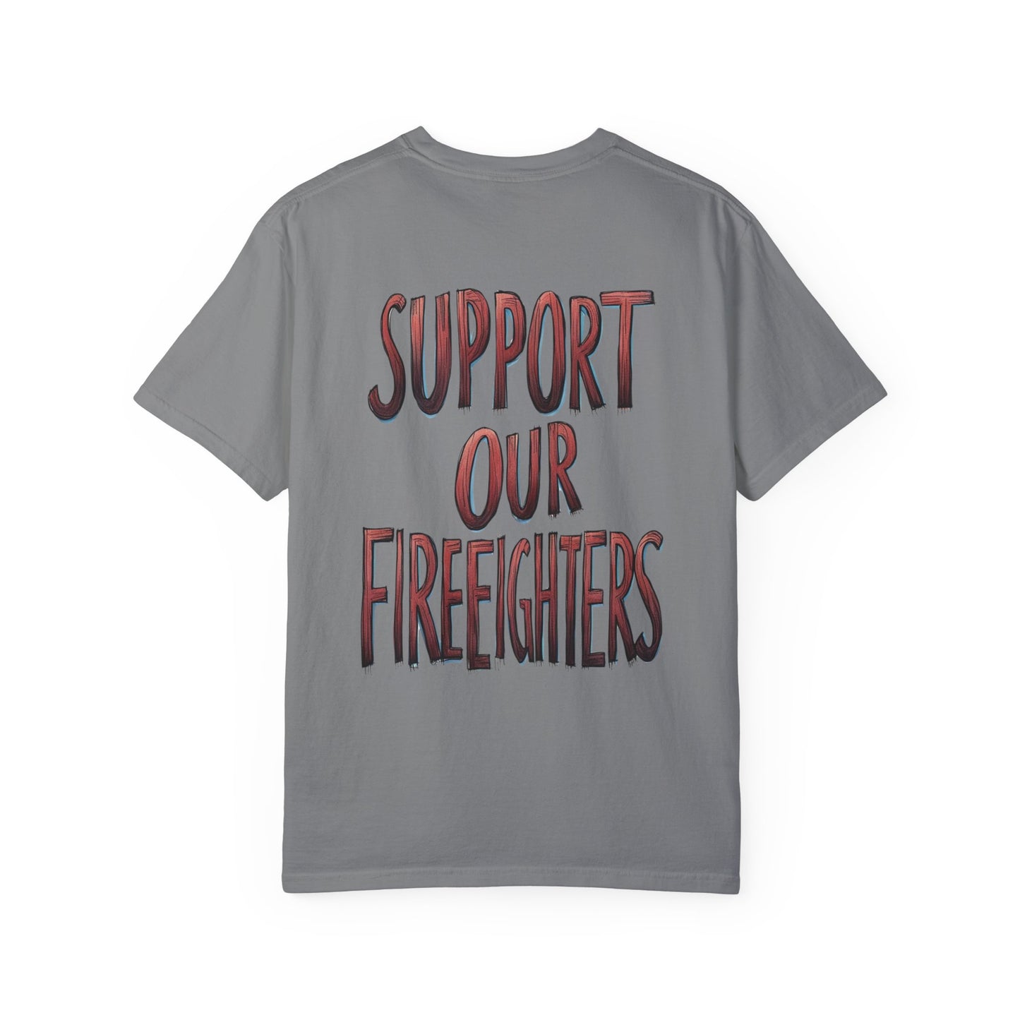 Firefighters Support Unisex T-shirt - Palisades Fire Relief Shirt By Savagely Snatched