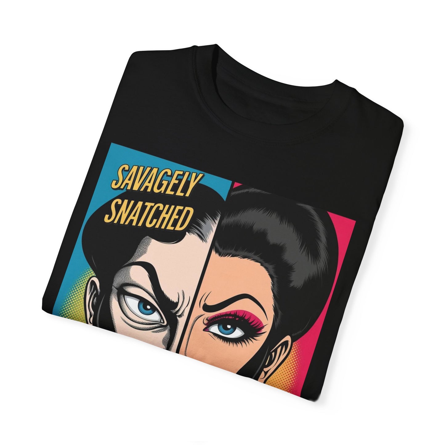 Savagely Snatched Split Face T-shirt - Don't F*** With Me Unisex Tee