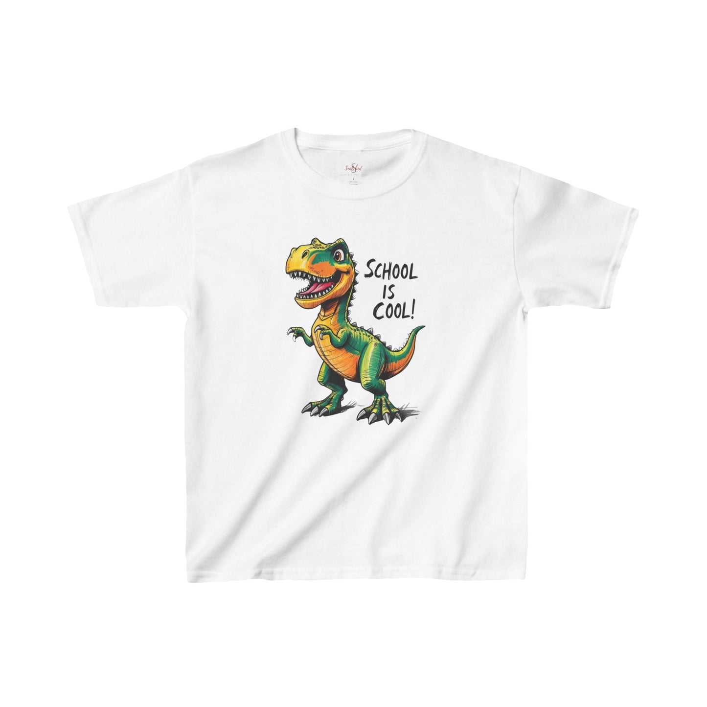 Savagely Snatched School Is Cool Dinosaur Tee