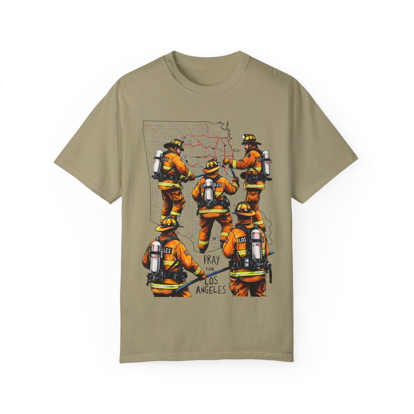 Pray For Los Angeles T-Shirt By Savagely Snatched