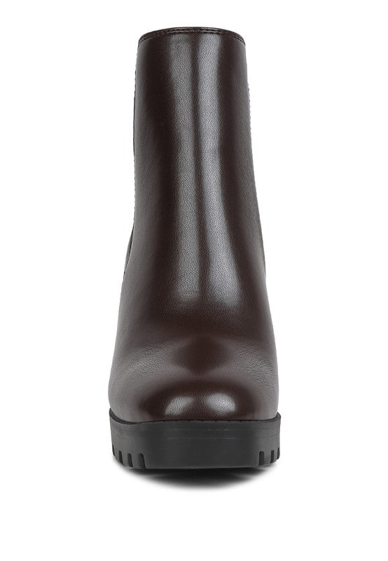 BOTA CHELSEA CON TACÓN BLOQUE BOLT