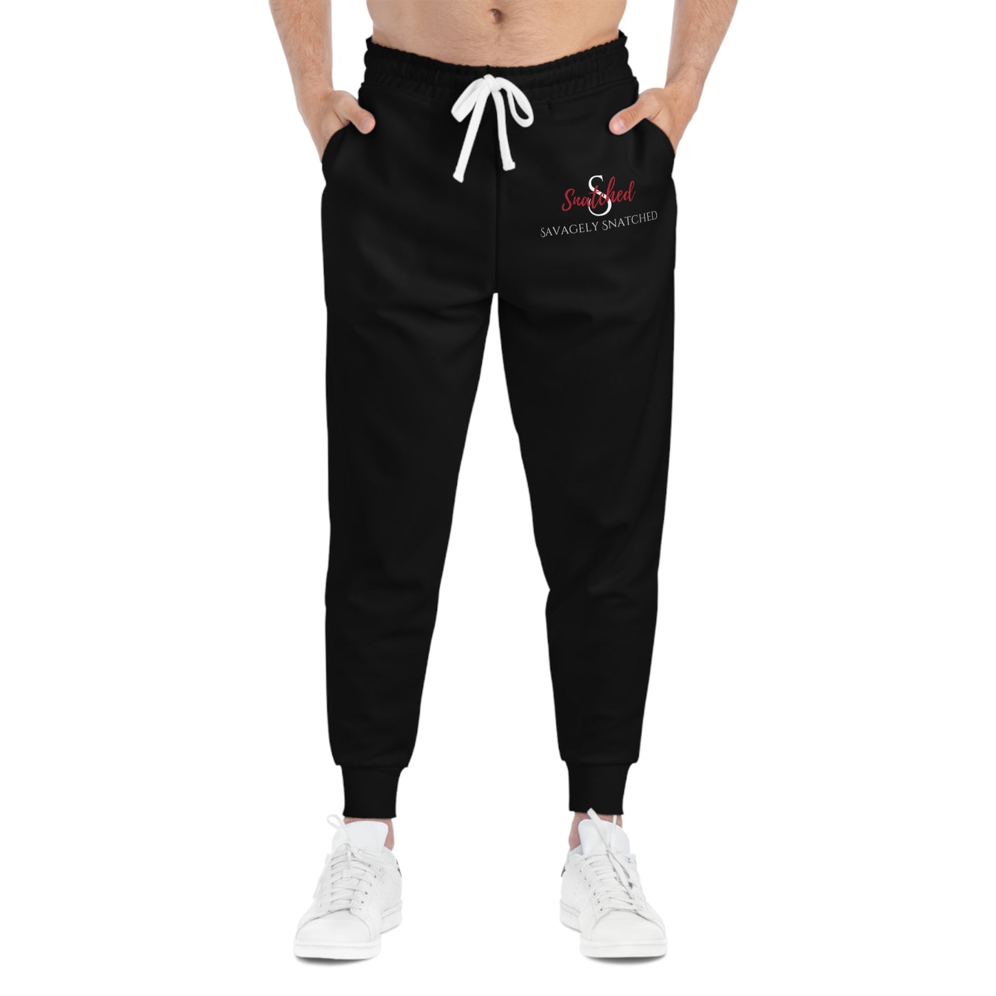 Black Savagely Snatched Athletic Joggers