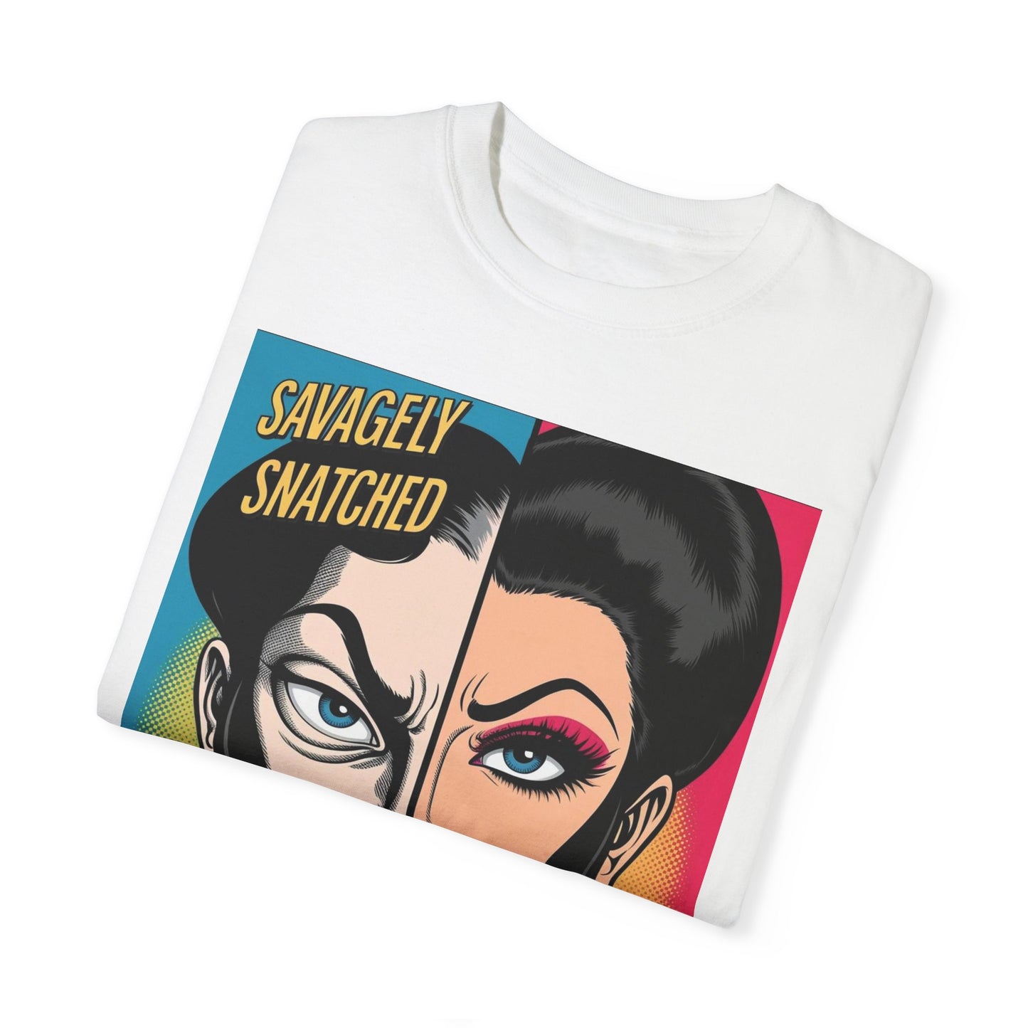 Savagely Snatched Split Face T-shirt - Don't F*** With Me Unisex Tee
