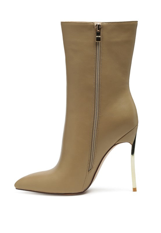 BOTA DE TACONES DE AGUJA POR ENCIMA DEL TOBILLO LONDON RAG