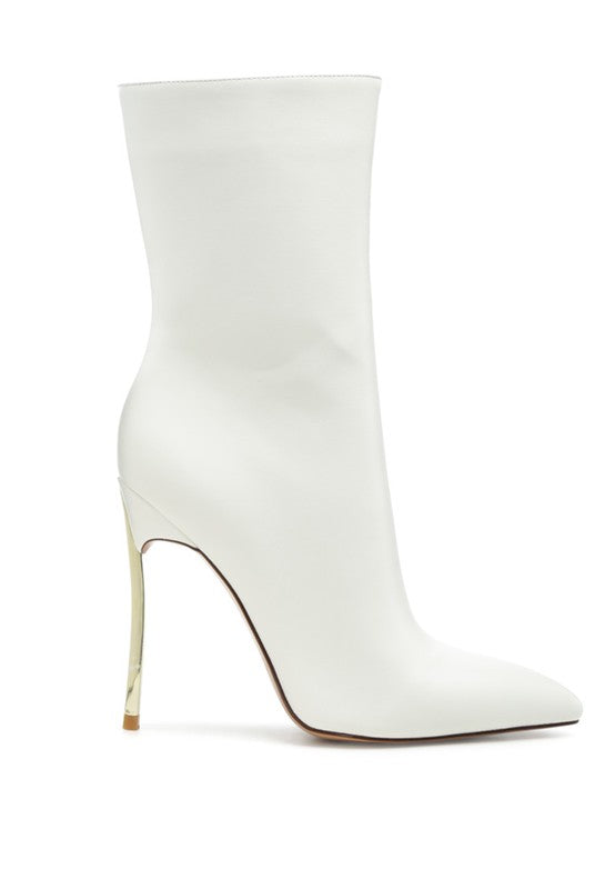 BOTA DE TACONES DE AGUJA POR ENCIMA DEL TOBILLO LONDON RAG