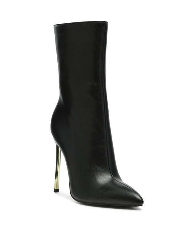 BOTA DE TACONES DE AGUJA POR ENCIMA DEL TOBILLO LONDON RAG