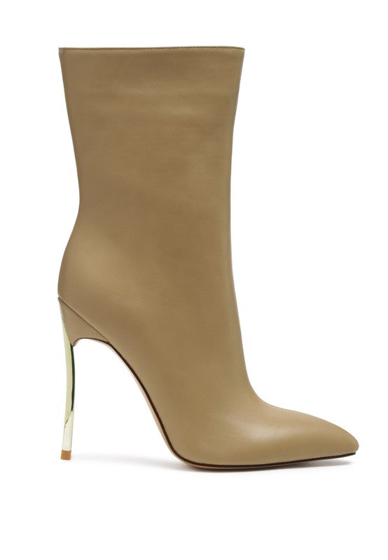 BOTA DE TACONES DE AGUJA POR ENCIMA DEL TOBILLO LONDON RAG