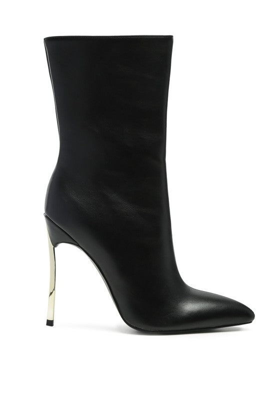 BOTA DE TACONES DE AGUJA POR ENCIMA DEL TOBILLO LONDON RAG
