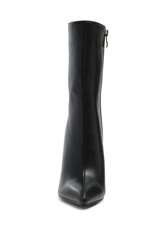 BOTA DE TACONES DE AGUJA POR ENCIMA DEL TOBILLO LONDON RAG