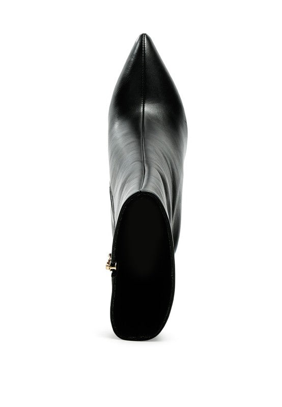 BOTA DE TACONES DE AGUJA POR ENCIMA DEL TOBILLO LONDON RAG