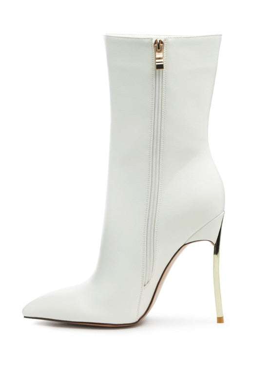 BOTA DE TACONES DE AGUJA POR ENCIMA DEL TOBILLO LONDON RAG
