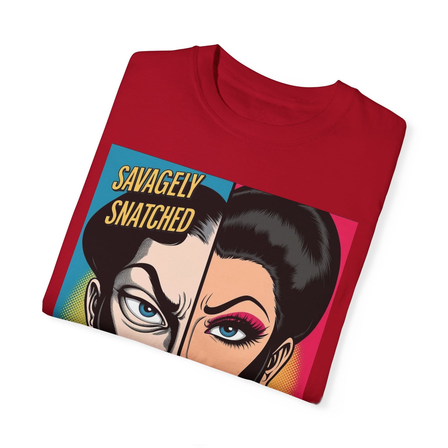 Savagely Snatched Split Face T-shirt - Don't F*** With Me Unisex Tee