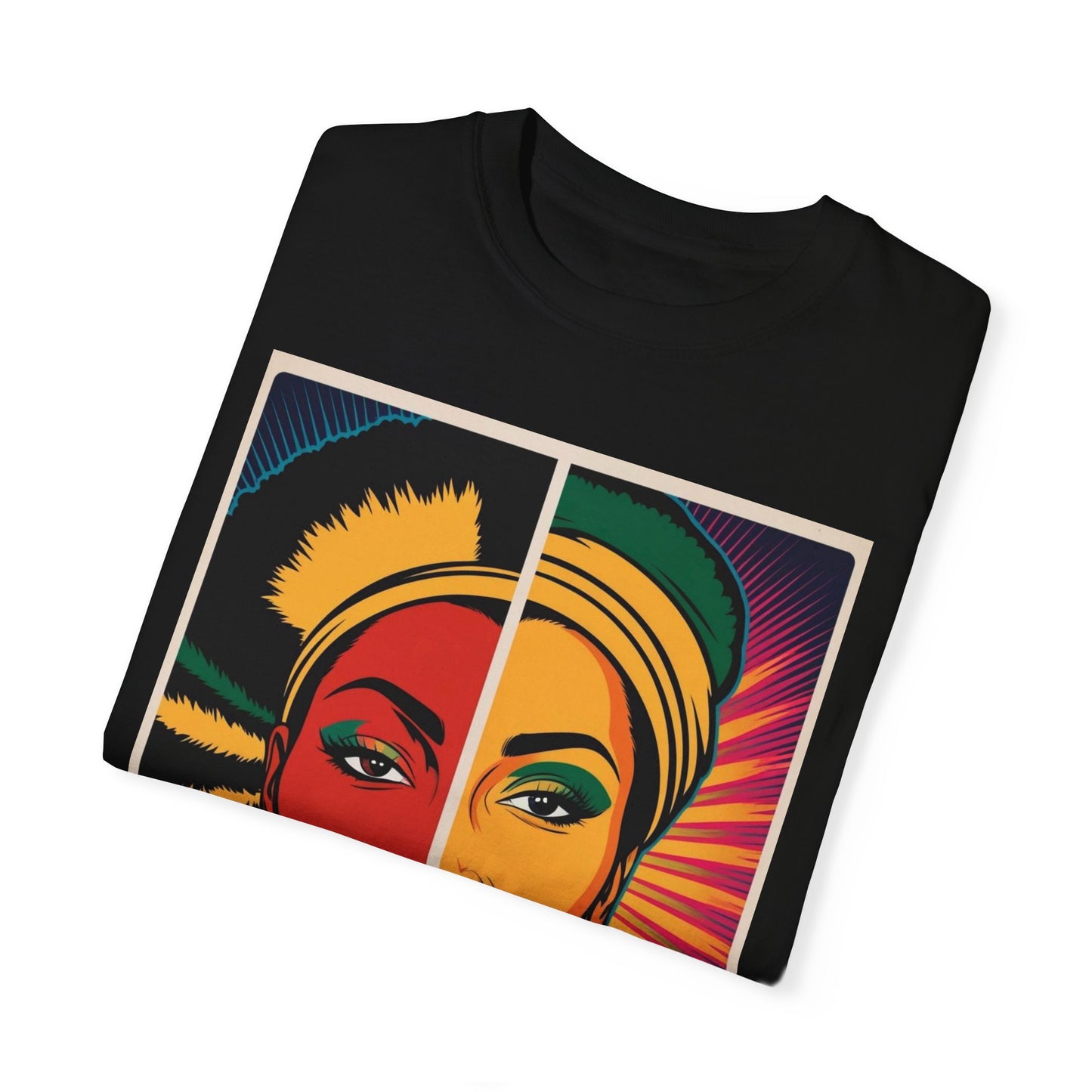 Split Face Unisex T-Shirt - Savagely Snatched I'm Your Queen Tee