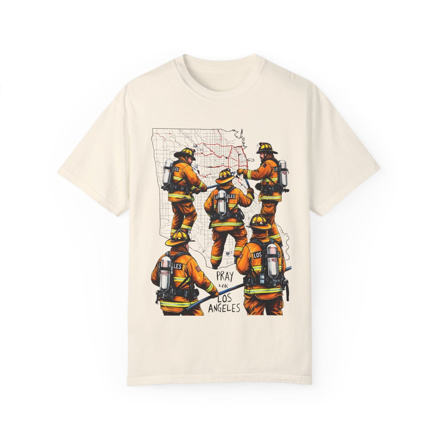 Pray For Los Angeles T-Shirt By Savagely Snatched