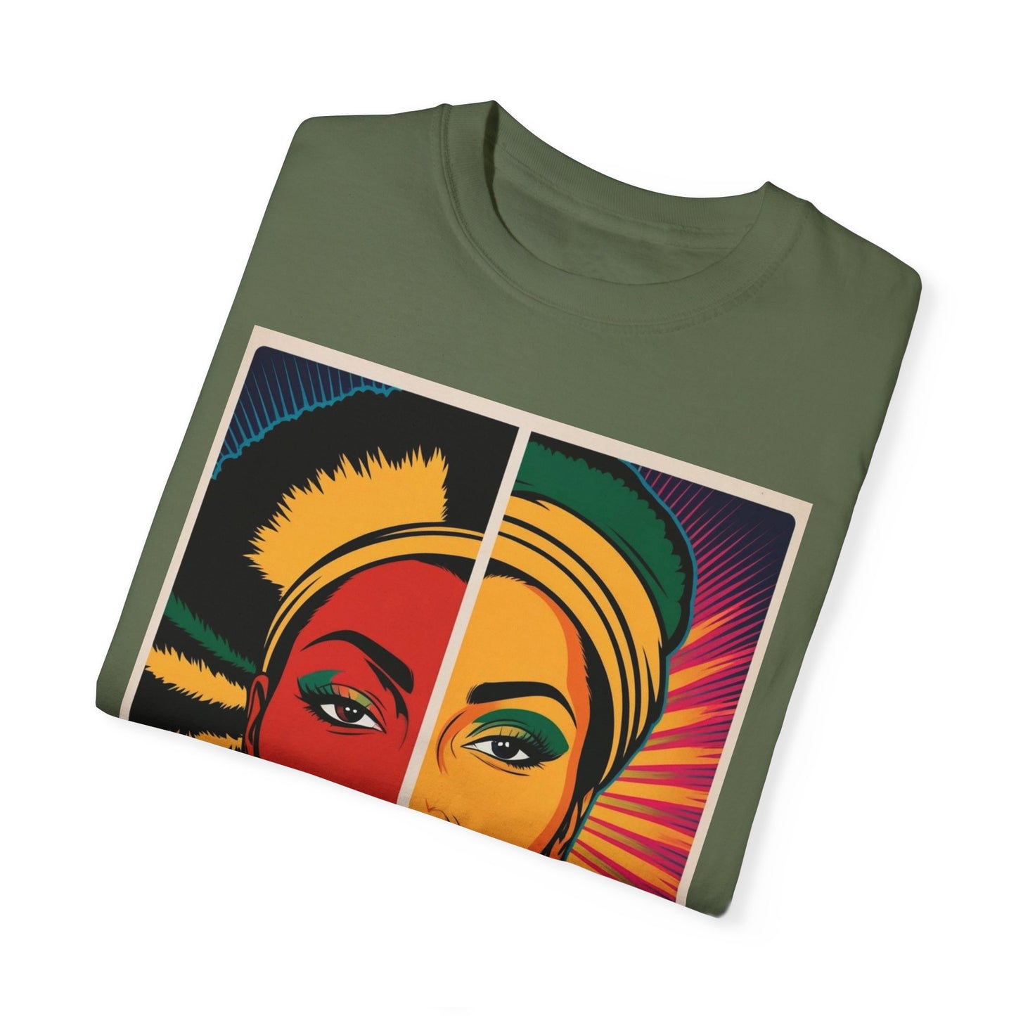 Split Face Unisex T-Shirt - Savagely Snatched I'm Your Queen Tee