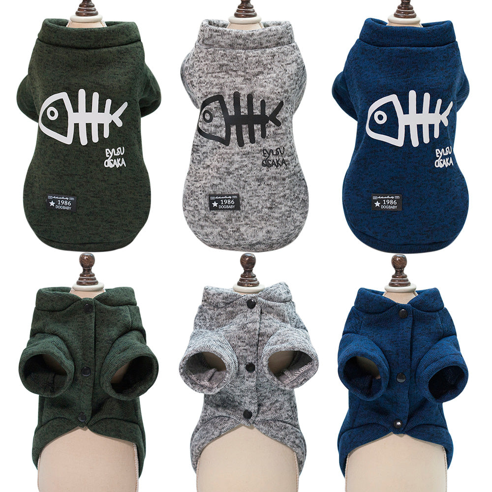 Fish Bone Pet Jacket