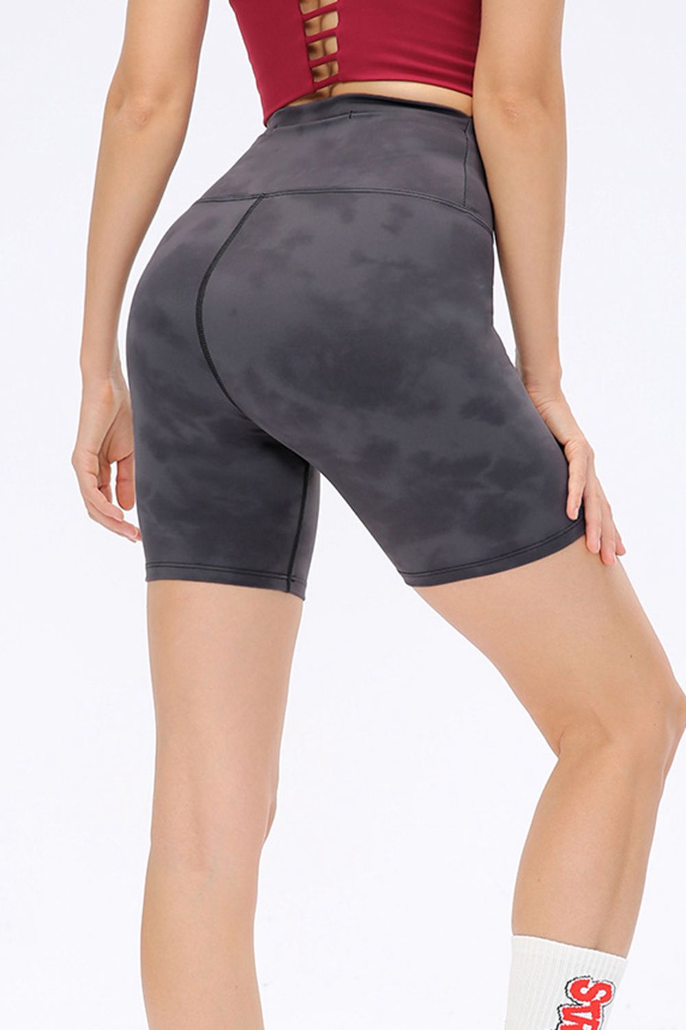 Pantalones cortos deportivos con cintura ancha