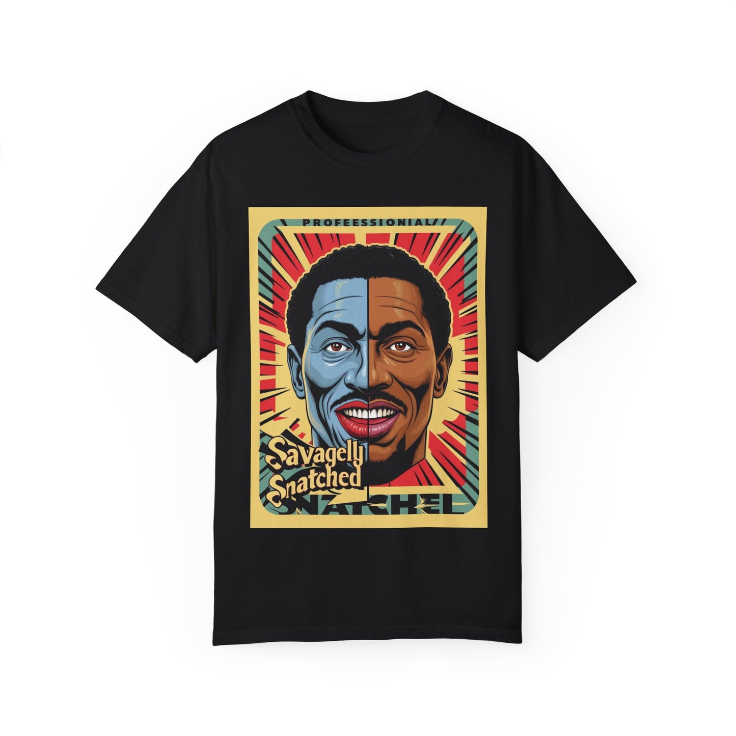 Split Face Unisex T-Shirt - Savagely Snatched Swag Tee