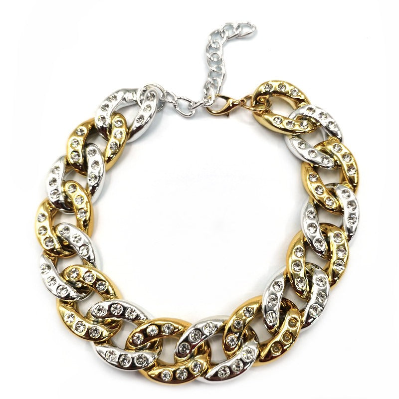 Rhinestone Pet Collar