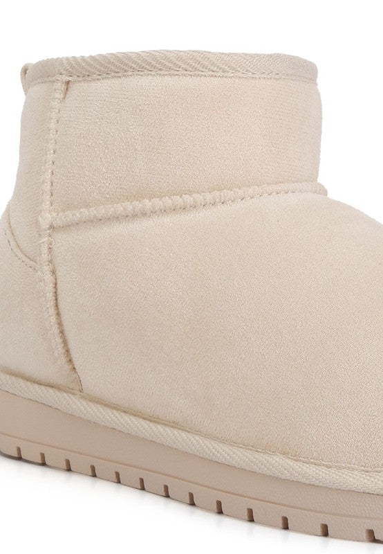 Botas de invierno planas hasta el tobillo de Vesper