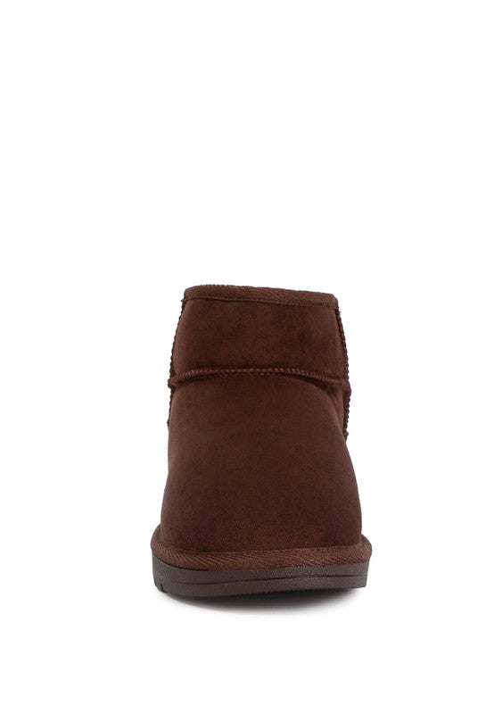 Botas de invierno planas hasta el tobillo de Vesper