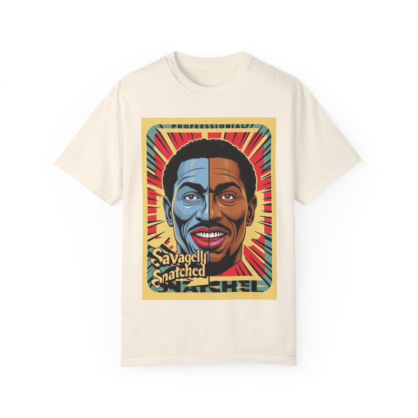Split Face Unisex T-Shirt - Savagely Snatched Swag Tee