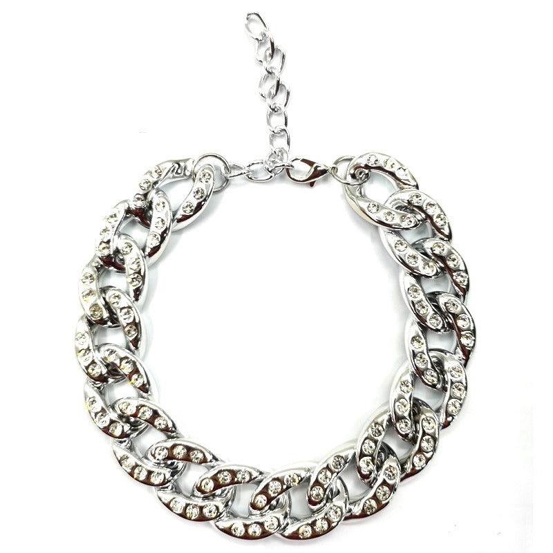 Rhinestone Pet Collar