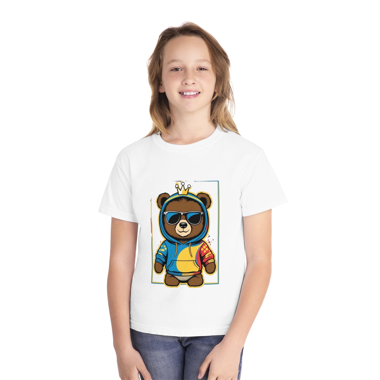 Youth Tee - Savagely Snatched It's My World Bear Tee