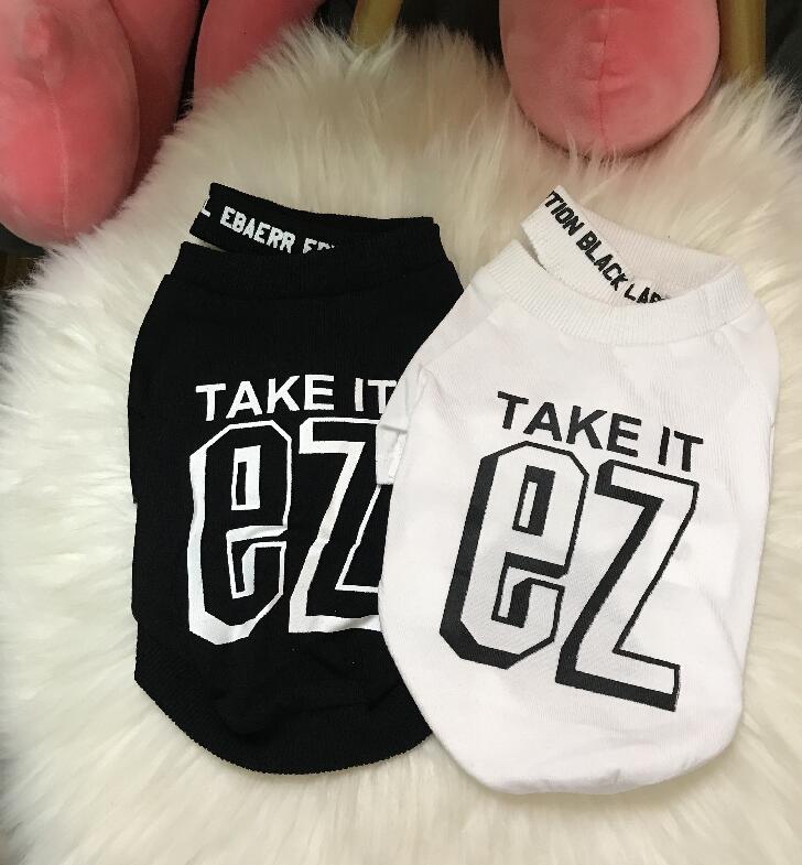 Letter Print Pet Shirt