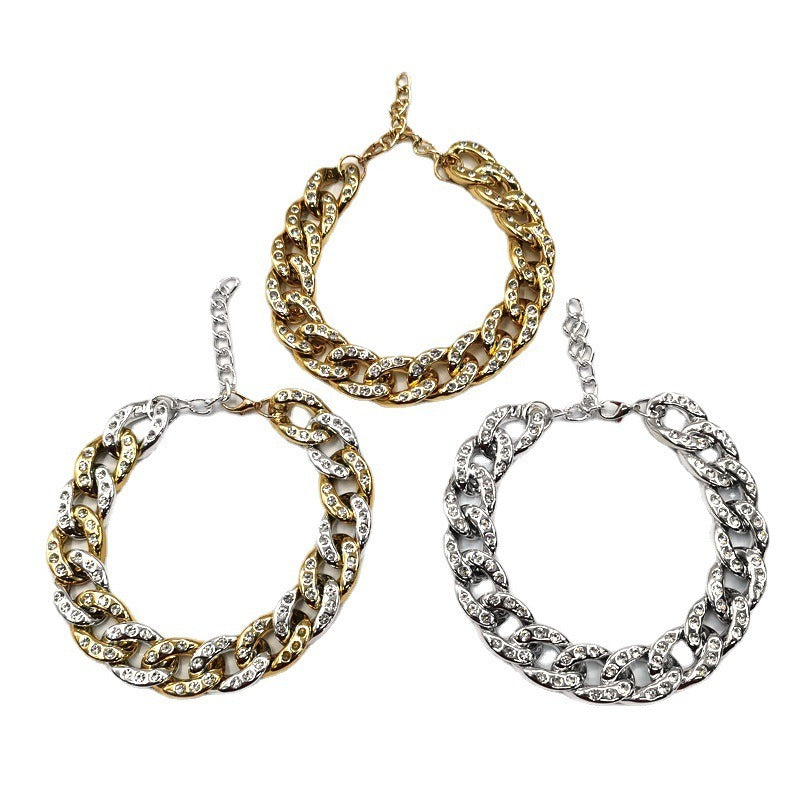 Rhinestone Pet Collar