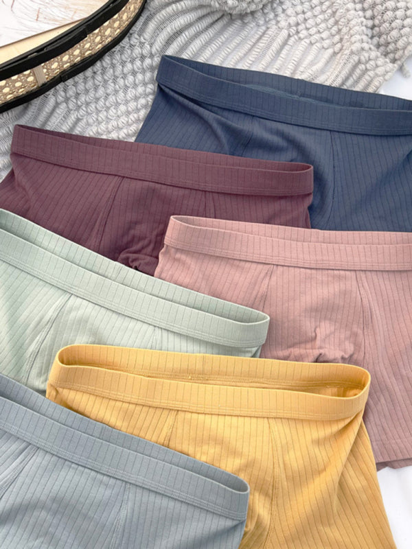 Bóxer de una pieza de puro algodón para hombre