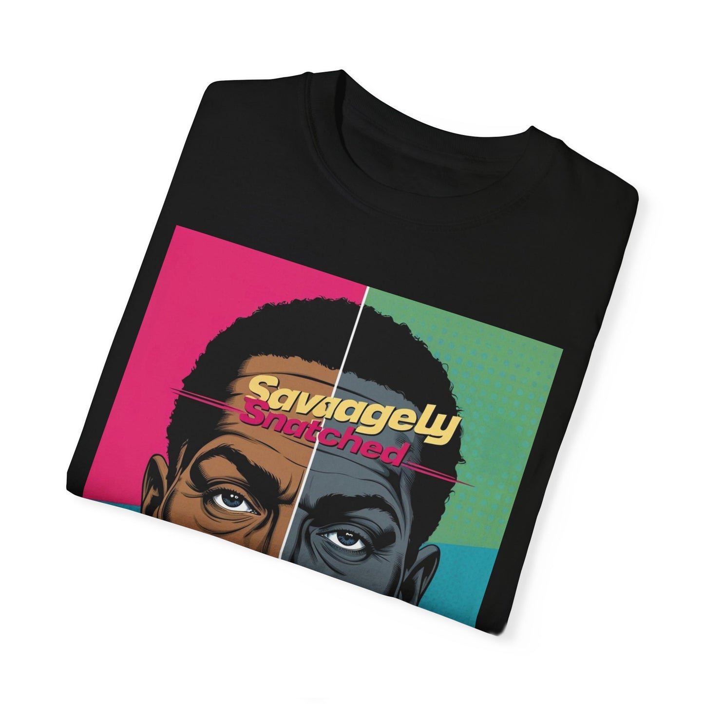Split Face Unisex T-Shirt - Savagely Snatched Time To Play Tee