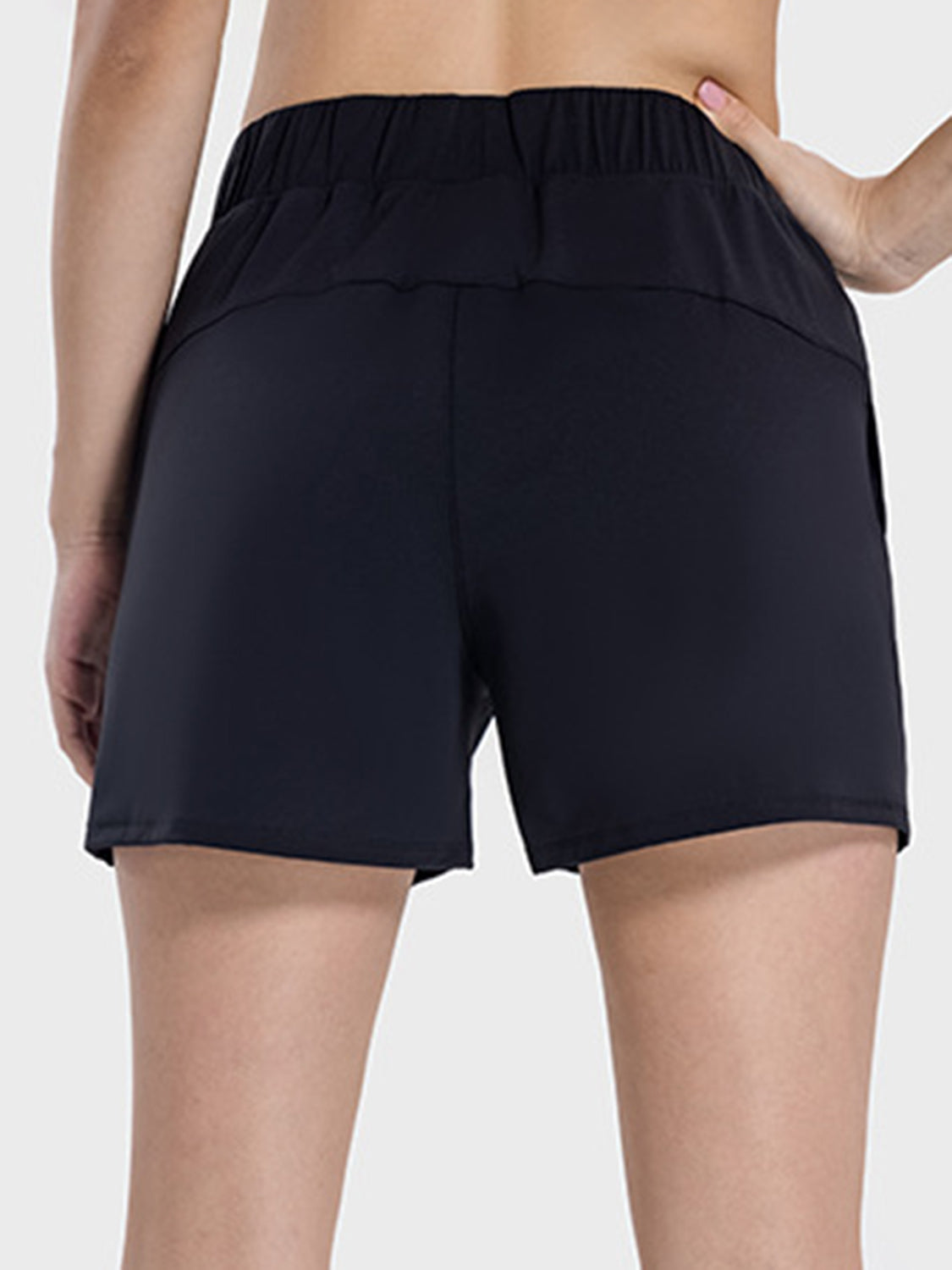 Pantalones cortos deportivos con cintura elástica