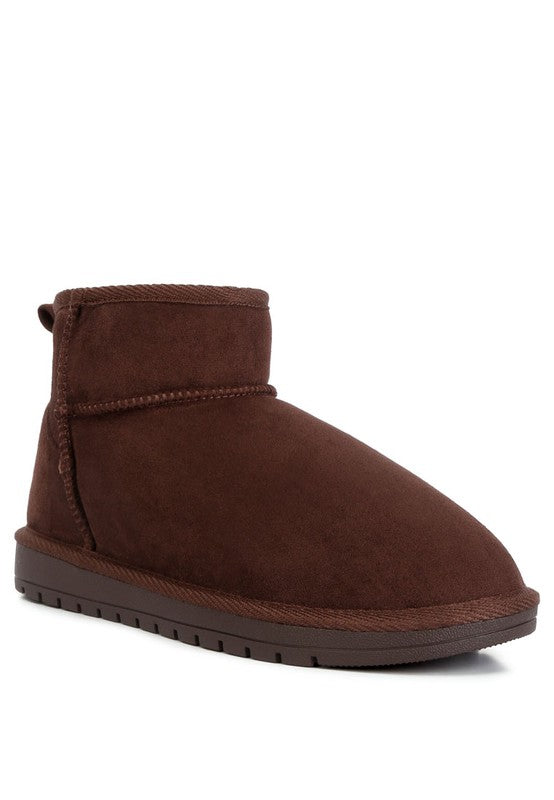 Botas de invierno planas hasta el tobillo de Vesper
