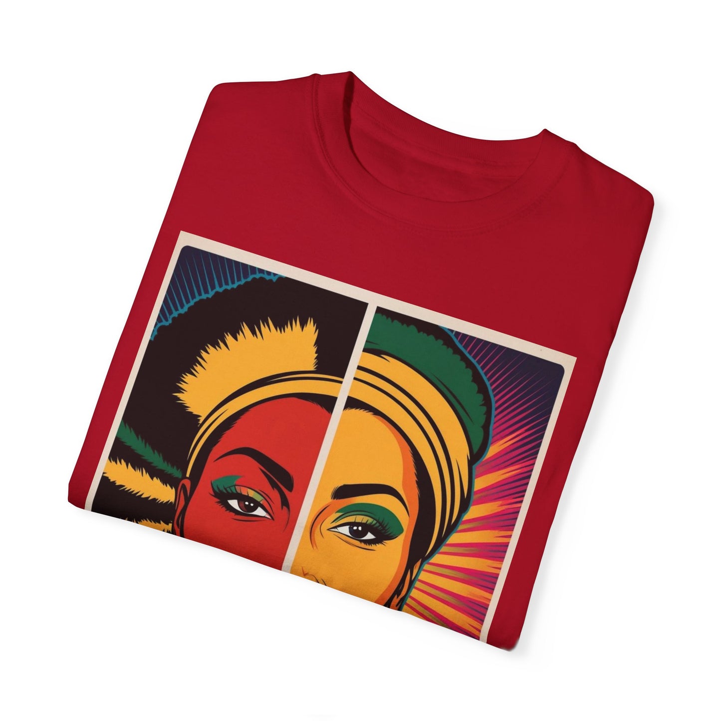 Split Face Unisex T-Shirt - Savagely Snatched I'm Your Queen Tee