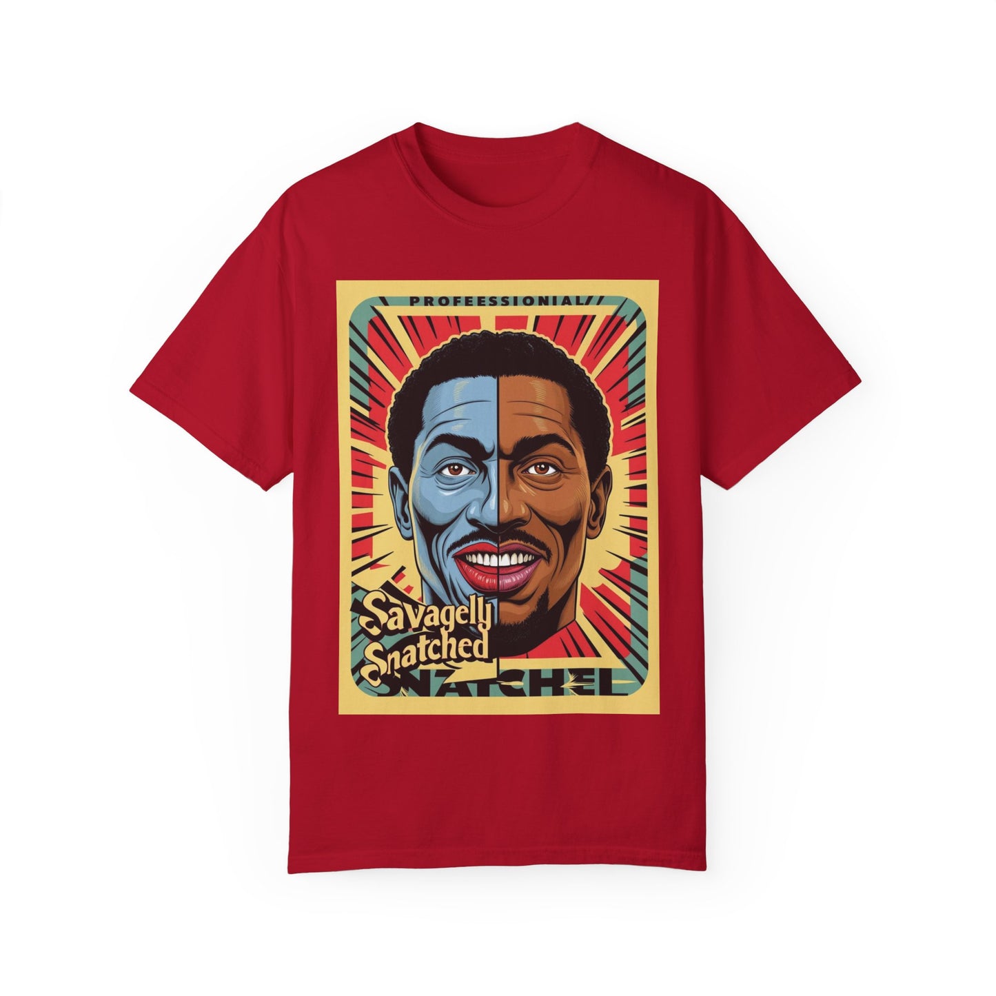 Split Face Unisex T-Shirt - Savagely Snatched Swag Tee