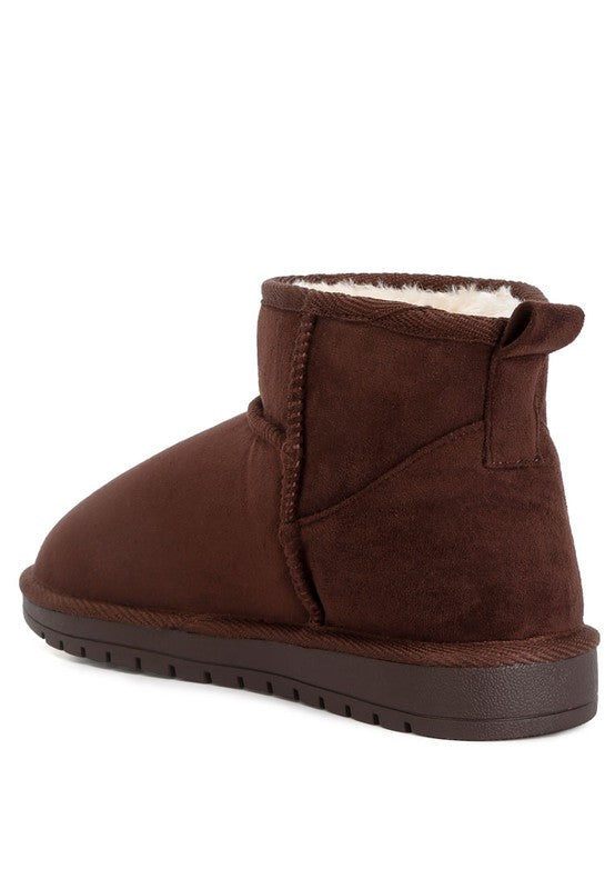 Botas de invierno planas hasta el tobillo de Vesper