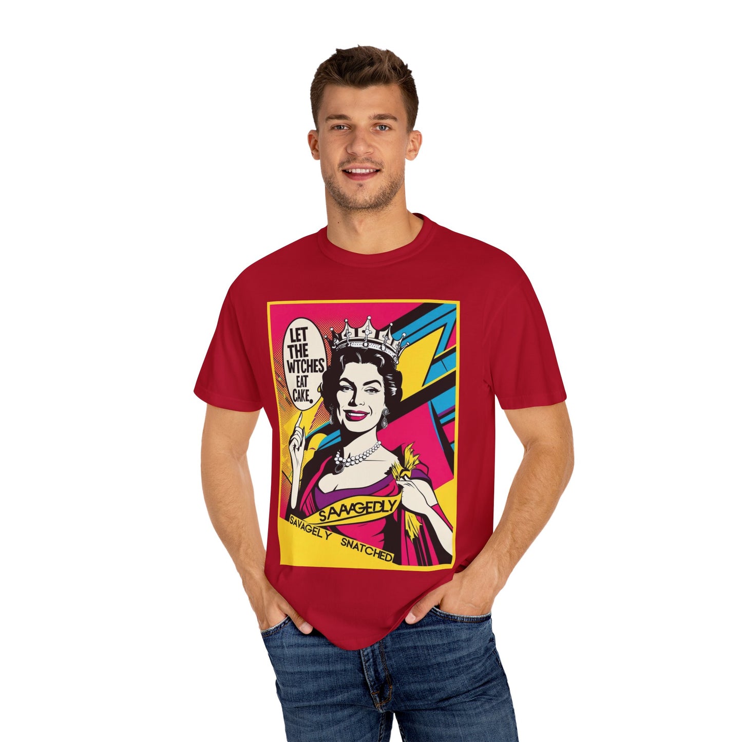 Savagely Snatched Unisex T-shirt - Let The Witches Eat Cake Dramatic Tee