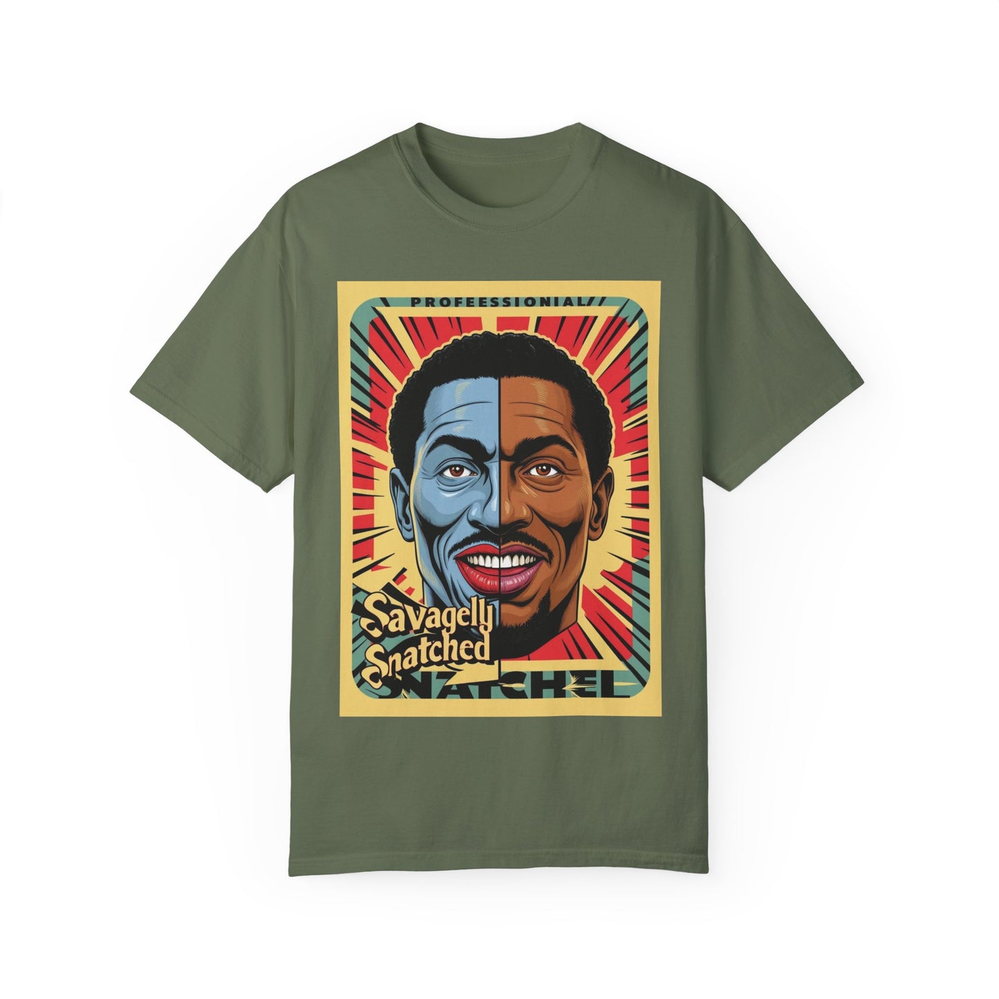 Split Face Unisex T-Shirt - Savagely Snatched Swag Tee