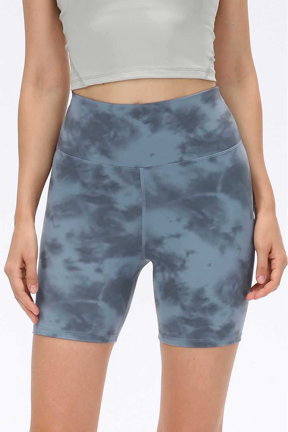Pantalones cortos deportivos con cintura ancha