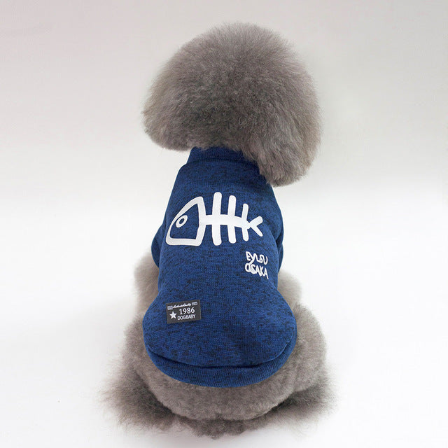 Fish Bone Pet Jacket