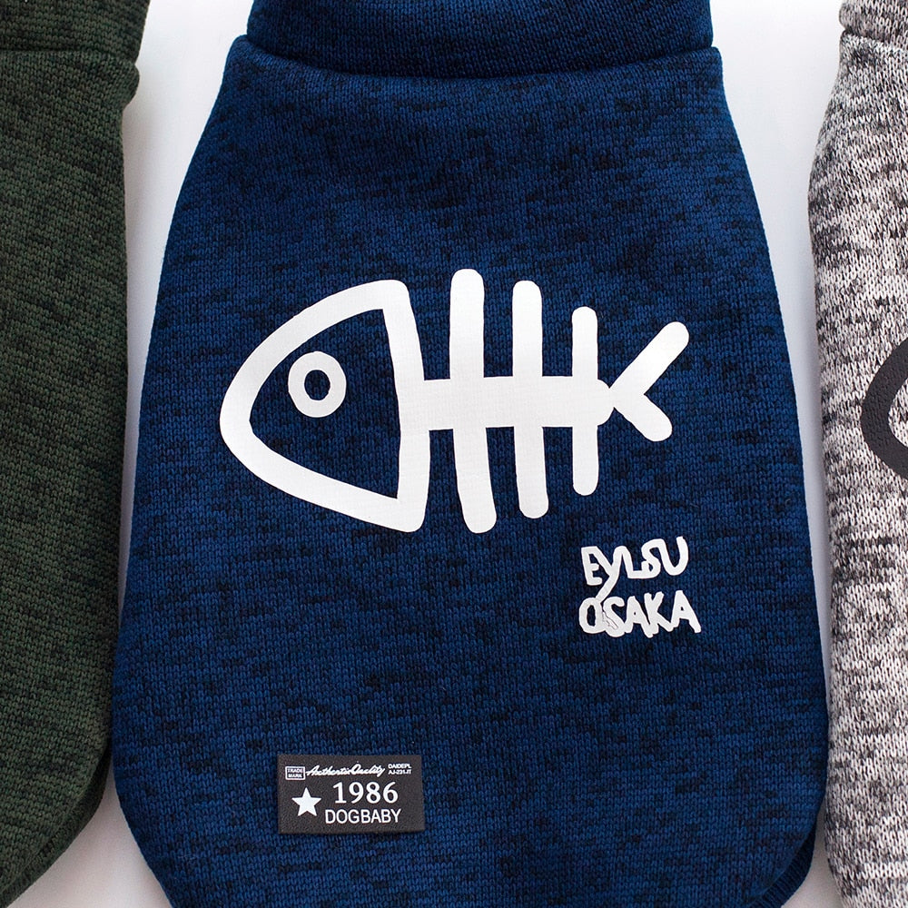 Fish Bone Pet Jacket