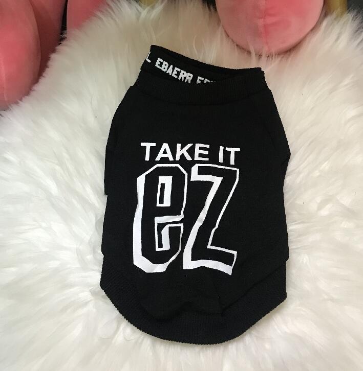 Letter Print Pet Shirt