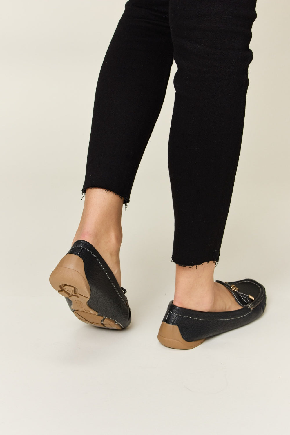 Mocasines planos con lazo y sin cordones Forever Link