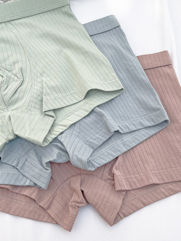 Bóxer de una pieza de puro algodón para hombre